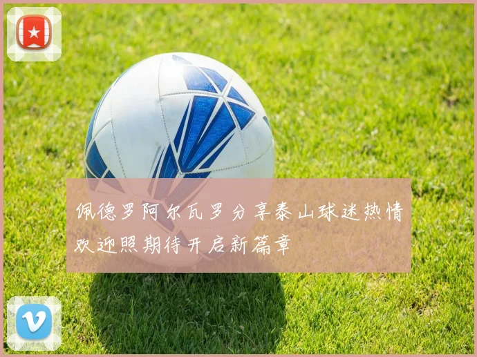 佩德罗阿尔瓦罗分享泰山球迷热情欢迎照期待开启新篇章