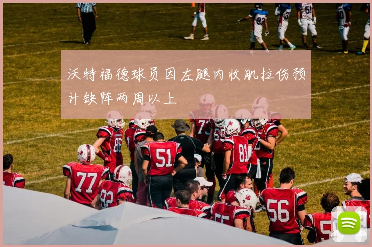 沃特福德球员因左腿内收肌拉伤预计缺阵两周以上